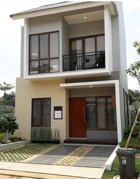 Dak Teras dengan Bentuk Floating